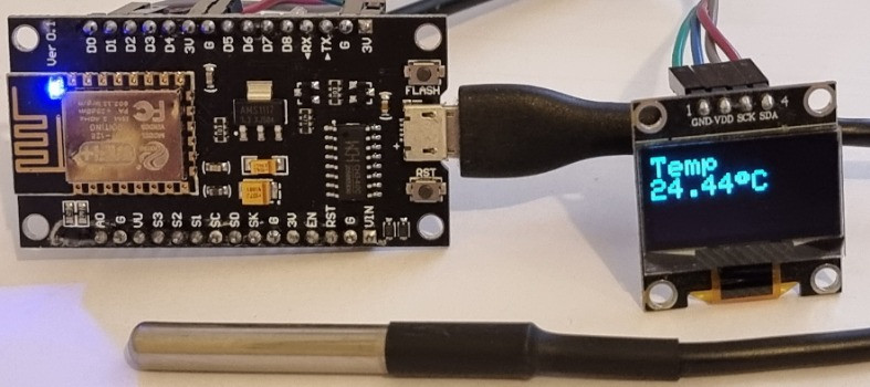 ESP8266 Digital Temperature Probe