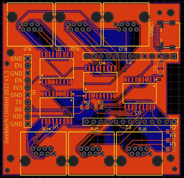 Geektech Limited IO Shield v1.1